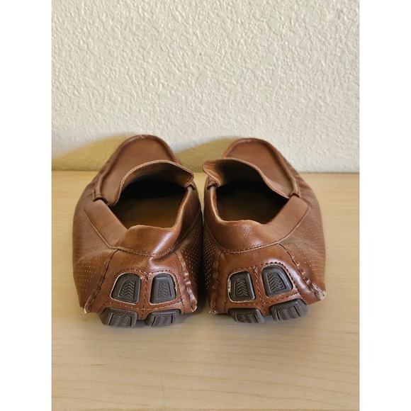 Aldo Driving Moccasins Men Size 13 Brown Slip On Loafers Oxford Casual - Picture 8 of 10